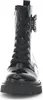 A studio shot of a black patent leather boot. Produktbild-Vorschau