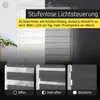 Doppelrollo Fenster ohne Bohren Zevra 90x120cm Hellgrau Produktbild-Vorschau 6