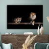 OneMillionCanvasses® - Leinwandbilder - 140x90 cm, Löwen - Produktbild-Vorschau 4