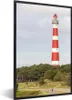 MuchoWow® MuchoWow® Gerahmtes Poster Insel - Leuchtturm - Produktbild-Vorschau 1