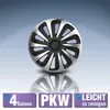 4 STK 17 Zoll Caliber schwarz PETEX Radkappen Produktbild-Vorschau 4