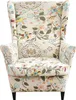Potah na židli wingback chair 2 kusy potah na židli Náhled obrázku produktu 1