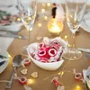Herzbonbons zu Hochzeit Taufe Kommunion 500g rot weiß - Produktbild-Vorschau 5