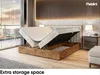 MEBLINI Boxspringbett mit Bettkasten - Gepolstert Produktbild-Vorschau 5