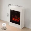 Cheminée électrique KAMINIO KALLE - Cheminée électrique sur Voir les images du produit 6