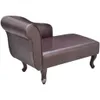 vidaXL Chaiselongue simili cuir marron Voir les images du produit 2