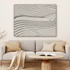 MuchoWow® - Leinwandbilder - Abstrakt - Kunst - Linien - Produktbild-Vorschau 6