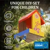 Kit casetta per bambini in legno di pino Eli® con chiodi - Anteprima dell’immagine prodotto 3