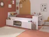 Lit combiné avec bureau & espace de rangement - 90 x Voir les images du produit 2