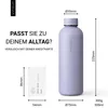 Trinkflasche Edelstahl 500ml Thermoflasche isoliert Sport Produktbild-Vorschau 3