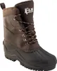 A single brown and black winter boot is shown against a white background. Náhľad obrázku produktu
