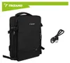 Trizand 27615 Zaino da viaggio 40 x 20 x 25 cm, USB, nero Anteprima dell’immagine prodotto 8