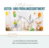 2 edle Osterhasen Dekofiguren Hasen Paar Gold grün 30 cm Produktbild-Vorschau 4
