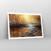 Poster - Poster ohne Rahmen - Bach Park Baum - 91,5x61 cm - Produktbild-Vorschau 7