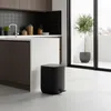 Pattumiera Relaxdays, 9 litri, chiusura automatica, Anteprima dell’immagine prodotto 5