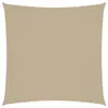 vidaXL Tenda da sole in tessuto Oxford quadrato 4x4 m Beige Anteprima dell’immagine prodotto 16