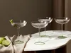 BELIANI Martinigläser 4er Set Transparent Pastellrosa u. Produktbild-Vorschau 2