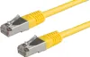 Cavo patch ROLINE S/FTP Cat5e 100cm giallo Anteprima dell’immagine prodotto 1