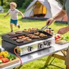 Barbecue a gas da 7,5 kW, barbecue da tavolo portatile con Anteprima dell’immagine prodotto 4