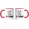 I Love Cows Tasse Rot Kuh-Fans Kuh-Liebhaber Milchkuh Produktbild-Vorschau 3