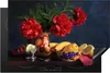 KitchenYeah© Herdabdeckplatte Ein Stillleben mit roten Produktbild-Vorschau 1