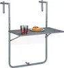Relaxdays Balkonhängetisch klappbar, BxT: 59,5 x 60 cm, Produktbild-Vorschau 1
