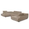 U-Form Ecksofa Magnum U  Beige mit Schlaffunktion und 2 Produktbild-Vorschau 8