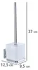 WENKO WC Garnitur QUADRO Klo Toiletten Bürsten Halter Produktbild-Vorschau 6