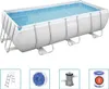 Bestway Pool Set eckig Power Steel 404 x 201 x 100 cm Produktbild-Vorschau 17