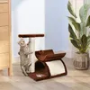 PawHut Katzenbaum Spielbaum Katzenkratzbaum Kratzbaum Produktbild-Vorschau 2