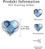 Ohrringe 925 Sterling Silber Kristall Engelsflügel Produktbild-Vorschau 2