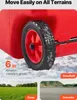 Carrello carburante VEVOR, 56,78 L, tanica di carburante Anteprima dell’immagine prodotto 6