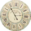 vidaXL Wanduhr Mehrfarbig 60 cm MDF Produktbild-Vorschau 1