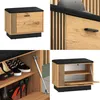 Garderoben komplett Set, 5-teilig, Gold Craft Eiche Produktbild-Vorschau 6