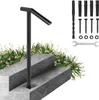 Handlauf 95CM Höhe Schmiedeeisenhandlauf Belastbarkeit 91KG Produktbild-Vorschau 1