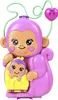 Mamma e bambino della scimmia Polly Pocket Anteprima dell’immagine prodotto 8