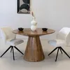 Esstisch Rund - Natur - Mangoholz - 120cm - Esstisch Sep - Produktbild-Vorschau 4