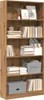 vidaXL Libreria Artisan in rovere 80x24x176 cm materiale a Anteprima dell’immagine prodotto 2