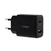 CHEROY 30W Wall Charger – Snellader – USB A / USB C Adapter Productafbeelding-voorbeeld 1