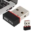 Karta sieciowa adapter WiFi USB 150Mbps 2,4GHz nano mini Podgląd zdjęcia produktu 1