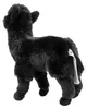 Kuscheltier Lama stehend schwarz 23 cm Plüschlama Produktbild-Vorschau 3