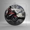 Wanduhr - Rund - Glasuhr - Sport Rennen Motorrad Reise - Produktbild-Vorschau 3