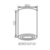 Downlight grau in Alu GU10 Anbaulampe Deckenleuchte Spot Produktbild-Vorschau 6