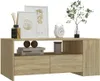 vidaXL Konferenční stolek Sonoma Dub 102x55x42 cm Materiál Náhled obrázku produktu 6
