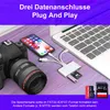 6-in-1 Multifunktionskartenleser USB-C – Kompatibel mit Produktbild-Vorschau 3