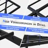 DEWINNER 140 x 200 cm Bettgestell (inkl. Metall-Bettbrett), Produktbild-Vorschau 3