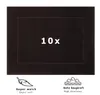 Betz 10 Stück Badvorleger 50x70 cm PREMIUM Badematte Produktbild-Vorschau 2