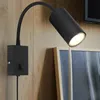 RGB LED Wandleuchte, Leselampe, Metall, schwarz, Produktbild-Vorschau 3