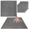 Humbi mata piankowa puzzle 9 elementów szare we wzór 180 x Podgląd zdjęcia produktu 1