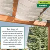 Seilspann-Sonnensegel + Montageset 270x140cm, cremeweiß Produktbild-Vorschau 8